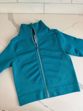 REFLEX Teal Zip-Up Athletic Zip-Up
